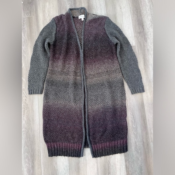 Knox Rose Cable Knit Duster Cardigan NWOT - Picture 3 of 3